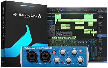 PreSonus, 2 Audio Interface, Blue, PC/Mac-2 Mic Pres (AUDIOBOX USB 96) post thumbnail image