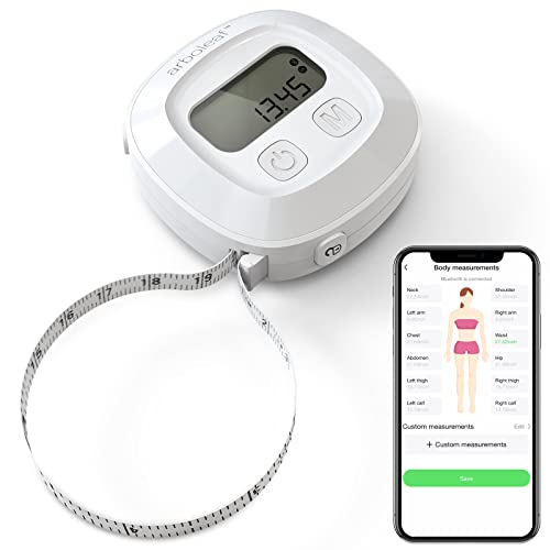 arboleaf Smart Tape Measure Body with App, Bluetooth Measuring Tape for Body Measurements, Locking Mechanism, Retractable, Body Measuring Tape for Weight Loss, Measure Circumference Length, 60inch post thumbnail image