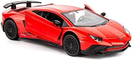 TGRCM-CZ 1/36 Scale Aventador LP700-4 Casting Car Model, Zinc Alloy Toy Car for Kids, Pull Back Vehicles Toy Car for Toddlers Kids Boys Girls Gift (Red) post thumbnail image