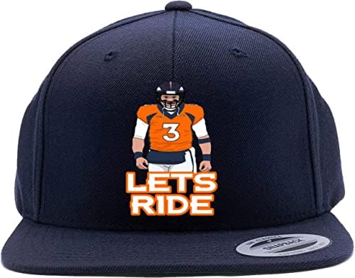 Tobin Clothing Navy Snapback Broncos Wilson Lets Ride Hat post thumbnail image