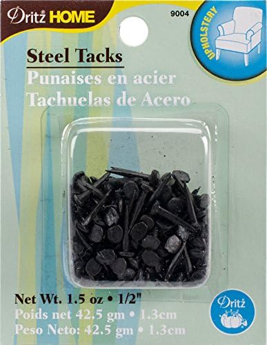 Dritz Home 9004 Upholstery Tacks, #6 – (1/2-Inch), Black (1.5-Ounce) post thumbnail image