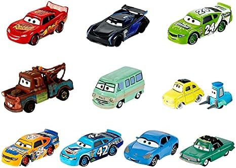 Disney Car Toys Set of 10 Die-Cast Mini Racers Vehicles, Collectible Set of 1:55 Scale Toy Cars Inspired by Movies post thumbnail image