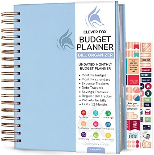 Clever Fox Budget Planner & Monthly Bill Organizer with Pockets. Expense Tracker Notebook, Budgeting Journal and Financial Planner Budget Book to Control Your Money. Large Size (8″ x 9.5″) – Lavender post thumbnail image