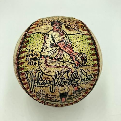 Johnny Vander Meer 2 Straight No Hitters George Sosnak Folk Art Signed Baseball – Sports Memorabilia post thumbnail image