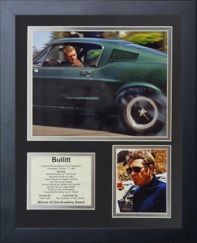 Legends Never Die Bullitt Movie- Steve McQueen Collectible | Framed Photo Collage Wall Art Decor, 11 x 14-Inch, (16151U) post thumbnail image