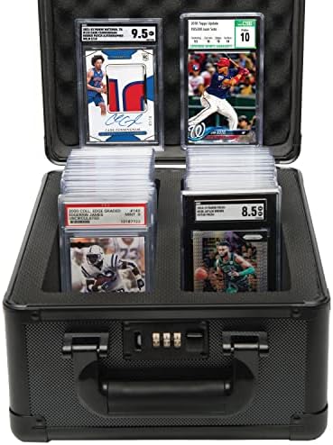 Panopply 80+ Graded Card Case BGS PSA Graded Card Storage Box Sports Card Case Psa Card Case Graded Sports Card Storage Box Psa Slab Case for Graded Cards Psa Card Holder Top Loader Card Storage post thumbnail image