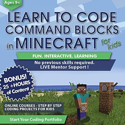 Coding for Kids: Learn to Code Minecraft Command Blocks – Video Game Design Coding Software – Computer Programming Courses, Ages 9+ (PC, Mac Compatible) post thumbnail image