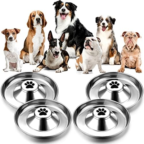 4 Pcs Stainless Steel Puppy Bowls for Puppy, Dog Bowl, Puppy Supplies, Puppy Feeder, 11.8” Puppy Feeding Bowls for Litters, Food Feeding Weaning Bowl for Small Medium Large Dogs, Pets post thumbnail image