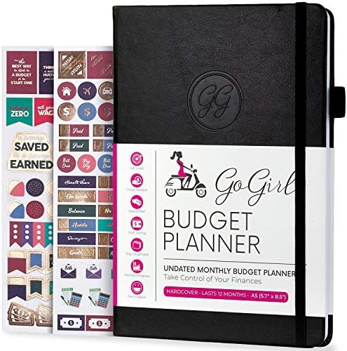 GoGirl Budget Planner – Monthly Financial Planner Organizer Budget Book. Expense Tracker Notebook Journal to Control Your Money. Undated – Start Any Time, A5 – 5.7″ x 8.5″, Lasts 1 Year – Black post thumbnail image