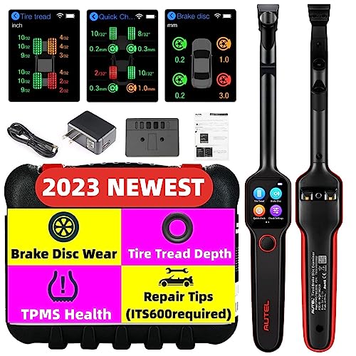 Autel MaxiTPMS TBE200(Ｗith Extra Screen Wiper) Tire Tread Depth & Brake Disc Wear 2in1Tester with Dual Camera Real-time Data No Need to Remove Wheel During Testing Better Performance with ITS600 post thumbnail image