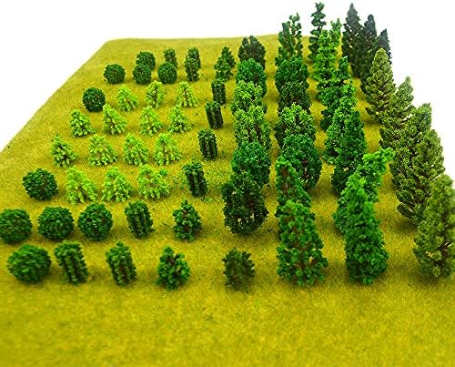 70pcs Mini Model Trees Model Train Scenery Mixed Miniature Trees Artificial Wargame Trees Model Railroad Scenery Diorama Supplies Scenery Landscape post thumbnail image