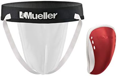 Mueller Sports Medicine Teen Athletic Supporter with Flex Shield Cup, For Men, Red, Teen Regular post thumbnail image