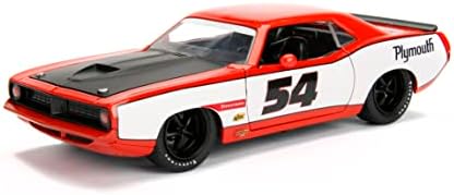 Big Time Muscle 1:24 1973 Plymouth Barracuda Die-Cast Car, Toys for Kids and Adults(Orange) post thumbnail image