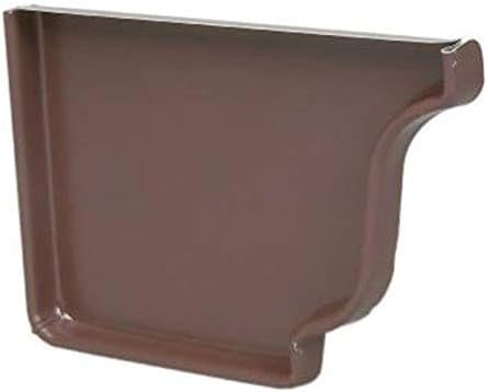 AMERIMAX HOME PRODUCTS 2520619 5 in. K-Style Brown Aluminum Right End Cap, 1 Count (Pack of 1) post thumbnail image