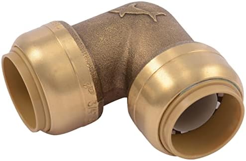 SharkBite 3/4 Inch 90 Degree Elbow, Push to Connect Brass Fitting, PEX Pipe, Copper, CPVC, PE-RT, HDPE, U256LFA post thumbnail image