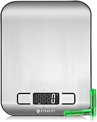 Etekcity Food Kitchen Scale, Digital Grams and Ounces for Weight Loss, Baking, Cooking, Keto and Meal Prep, LCD Display, Medium, 304 Stainless Steel post thumbnail image