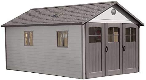 Lifetime 60236 11 x 18.5 Ft. Outdoor Storage Shed, 11 x 18.5, Desert Sand post thumbnail image