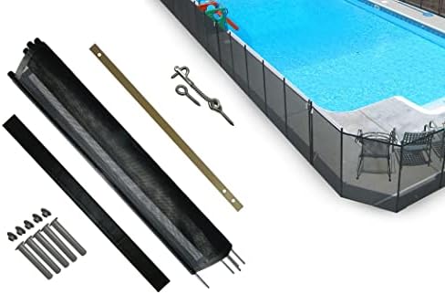 Pool Fence DIY by Life Saver Fencing Section Kit, 4 x 12-Feet, Black post thumbnail image