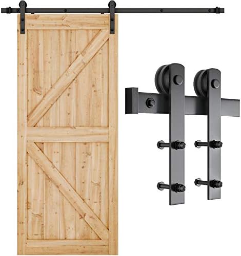 SMARTSTANDARD 6.6ft Heavy Duty Sturdy Sliding Barn Door Hardware Kit -Smoothly and Quietly -Easy to install -Includes Step-By-Step Installation Instruction Fit 36″-40″ Wide Panel (I Shape Hanger) post thumbnail image