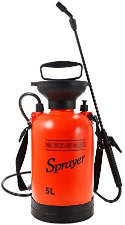 GARTOL Pump Sprayer in Lawn and Garden 1.3-Gallon Portable Pressure Sprayers for Fertilizer, Watering Plants, Cleaning, Includes Adjustable Cone Nozzles and Portable Shoulder Strap post thumbnail image