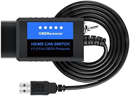 OBDResource FORScan OBD2 USB Adapter ELM327 for Windows，Diagnostic Coding Tool with MS-CAN/HS-CAN Switch for Ford Lincoln Mazda Mercury Series Vehicles post thumbnail image