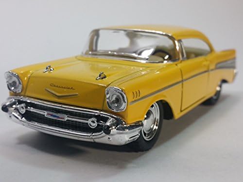 KiNSMART 5″ Die-cast 1957 Chevy Bel Air Coupe (Yellow) post thumbnail image