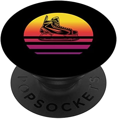 Ice Hockey Skate Retro Style Vintage PopSockets Swappable PopGrip post thumbnail image