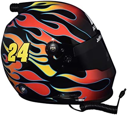 AUTOGRAPHED Jeff Gordon #24 Axalta Racing FLAMES (Hendrick Motorsports) Rare Signed Official NASCAR Replica Full-Size Helmet with COA post thumbnail image