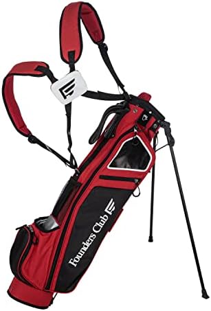 Founders Club Lightweight Sunday Golf Bag with Dual Strap and Stand -Easy to Carry Pitch & Putt- Driving Range – Par 3 Stand Bag post thumbnail image