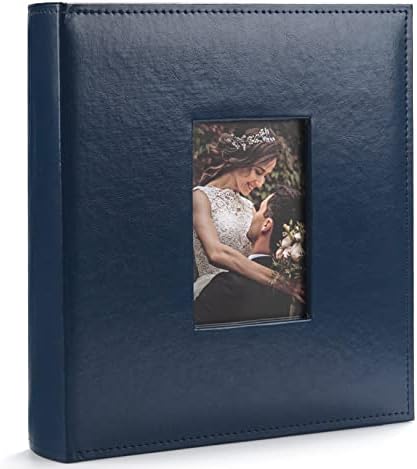 4×6 Photo Album with Memo Area, Luxury Leather Cover Photo Album Holds 300 Vertical and Horizontal Photos, Fabmaker Premium Slip-in Picture Album, Large Capacity Photo Book for Family Wedding Travel post thumbnail image