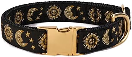 waaag Pet, Moons Stars Suns Dog Collar Cat Collar, Multiple Designs Crescent Celestial Dog Cat Collar Leash Harness post thumbnail image