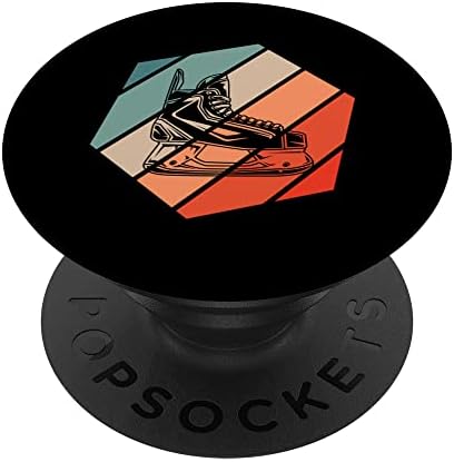 Ice Hockey Skate Retro Style Vintage PopSockets Swappable PopGrip post thumbnail image