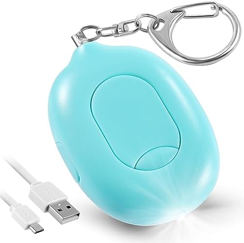 Self Defense Safety Alarm Keychain, 130dB Travel Safe Hotel Door Alarm, Baggage Anit-Lost Alarm, College Girls Apartment Door and Window Security, Personal Safety Devices for Women Teens Traveler Aqua post thumbnail image