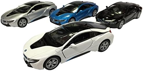 KiNSMART BMW i8 SetOf4 5″ 1:36 Scale Die Cast Metal Model Toy Car w/Pullback Action post thumbnail image