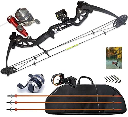 PANDARUS Bowfishing Bow Kit with Arrow Ready to Shoot Right Handed 15-45 LBS Draw Length 18″-29.5″ Adjustable,Axle-to-Axle: 34.2″,Complete Compound Bow Fishing Kit 2023 New post thumbnail image