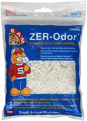 Penn-Plax S.A.M. ZER-Odor Pet Odor Absorber and Deodorizer – Zeolite Crystals Reduces Urine Stench – 1 lb. Bag post thumbnail image