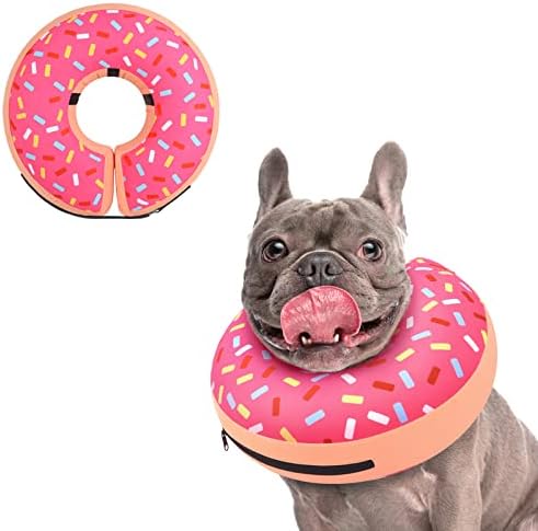 Supet Inflatable Dog Cone Collar Alternative After Surgery, Dog Neck Donut Collar Recovery E Collar, Soft Dog Cone for Small Medium Large Dogs post thumbnail image