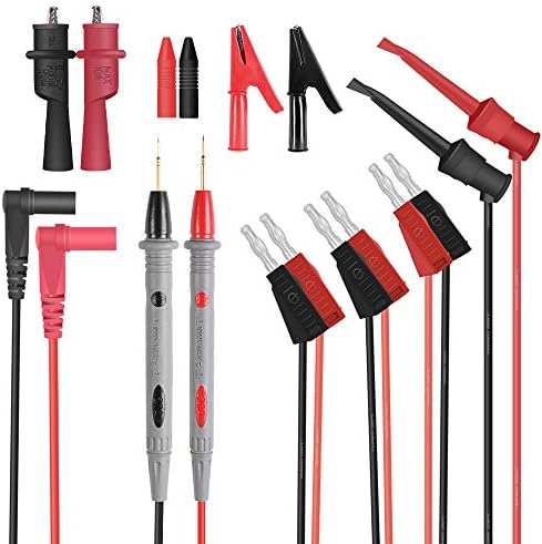 Yubone Multimeter Test Leads,Stackable Banana Test Lead Kit with 30A Alligator Clips,Test Mini Hooks Probe,Silicone Material Soft Cable post thumbnail image