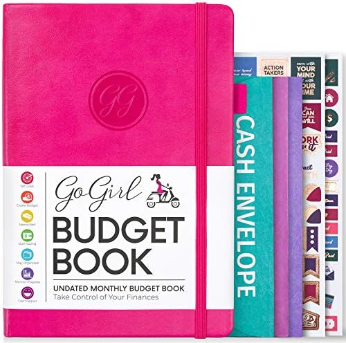 GoGirl Budget Book – Undated Colorful Monthly Financial Planner Organizer. Budget Planner & Expense Tracker to Reach Financial Goals, Lasts 1 Year, Bonus 3 Cash Envelopes, A5 Hardcover – Hot Pink post thumbnail image