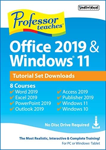 Professor Teaches Office 2019 & Windows 11 [PC Download] post thumbnail image