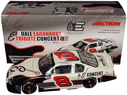 AUTOGRAPHED 2003 Dale Earnhardt Jr. #8 Dale Sr. Tribute DAYTONA E CONCERT (Busch Series) Signed Action 1/24 Scale NASCAR Diecast Car with COA post thumbnail image