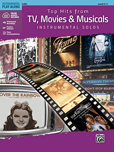 Top Hits from TV, Movies & Musicals Instrumental Solos for Strings: Cello, Book & Online Audio/Software/PDF (Top Hits Instrumental Solos Series) post thumbnail image