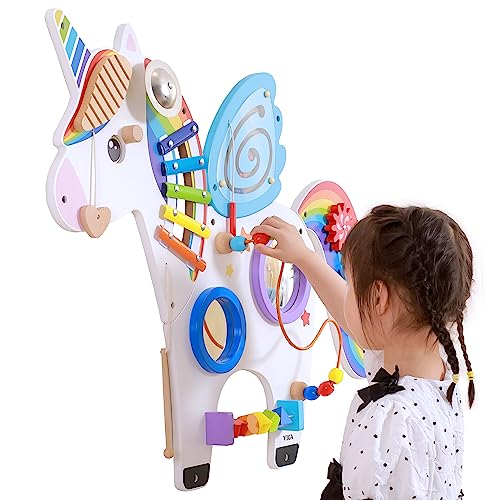 SPARK & WOW Unicorn Activity Wall Panel – Ages 18m+ – Sensory Wall Toy – 8 Activities – Busy Board – Toddler Room Décor post thumbnail image