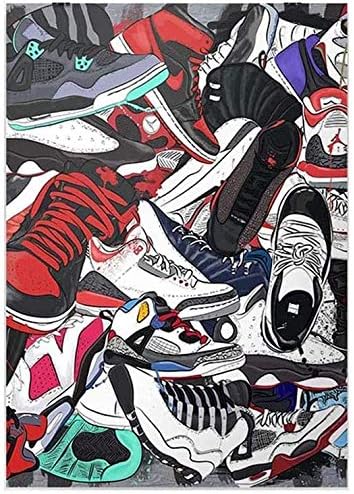 Gorgeous Collection Micheal Shoes Air Jordan Shoes Posters Unframed, 12” x 16” Inches Sneakers Artwork Home Decorations Gifts post thumbnail image