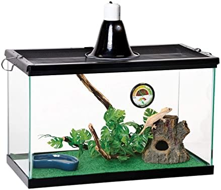 Zilla Basic Tropical Reptile Starter Kit, 10 Gallon Terrarium, for Juvenile Tropical Pets post thumbnail image