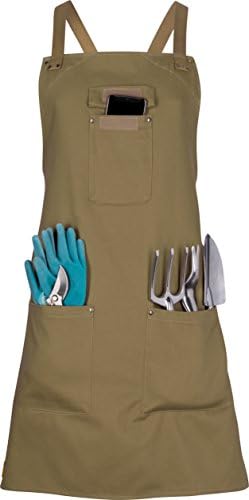 Women’s Garden Apron Utility Work Smock Apron Water Resistant post thumbnail image