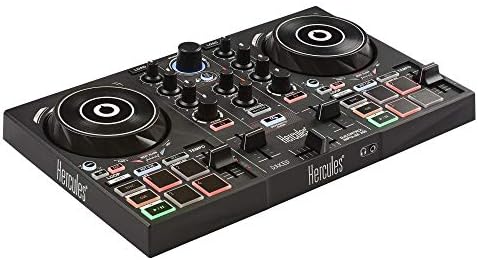 Hercules DJControl Inpulse 200 – DJ controller with USB, ideal for beginners learning to mix – 2 tracks with 8 pads and sound card – Software and tutorials included post thumbnail image