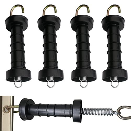 5 Pcs Plastic Electric Fence Gate Handle with Spring post thumbnail image