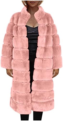 Wirziis Women Luxury Winter Warm Coat Dressy Elegant Full – Length Fluffy Faux Fur Coat Jacket Parka Fleece Outwear post thumbnail image