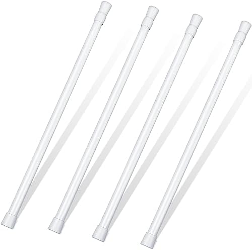 4 Pack Sliding Door Security Bar Adjustable Sliding Glass Door Lock White Window Security Bars with Rubber Tips 23.6-43.3 Inch Tension Rods 1.18 Inch in Diameter Security Stick for Door Bathroom post thumbnail image